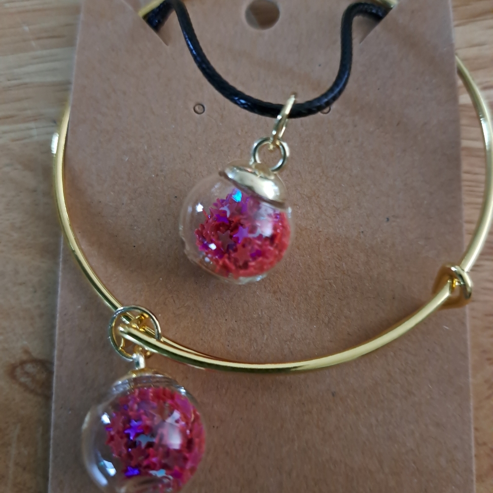 Handcrafted Necklace / Bracelet set
